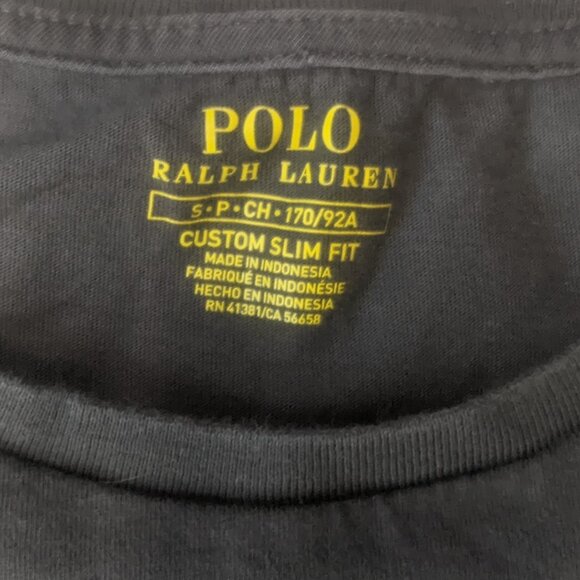 Polo Ralph Lauren Size Small Graphite Gray Tee - Picture 4 of 6